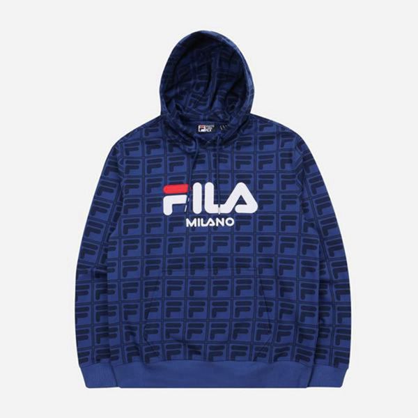 Fila Uni Women's Hoodies - Blue,NZ 138-50496